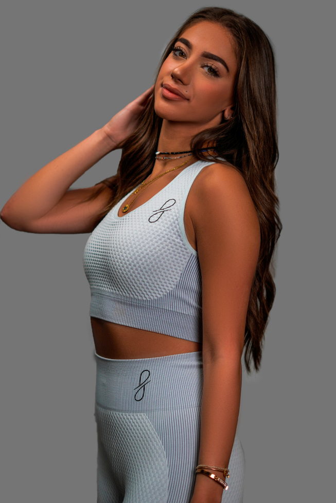 Flawless White Sports Bra