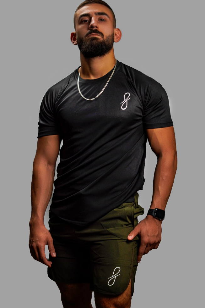 Athlete Army Green Shorts