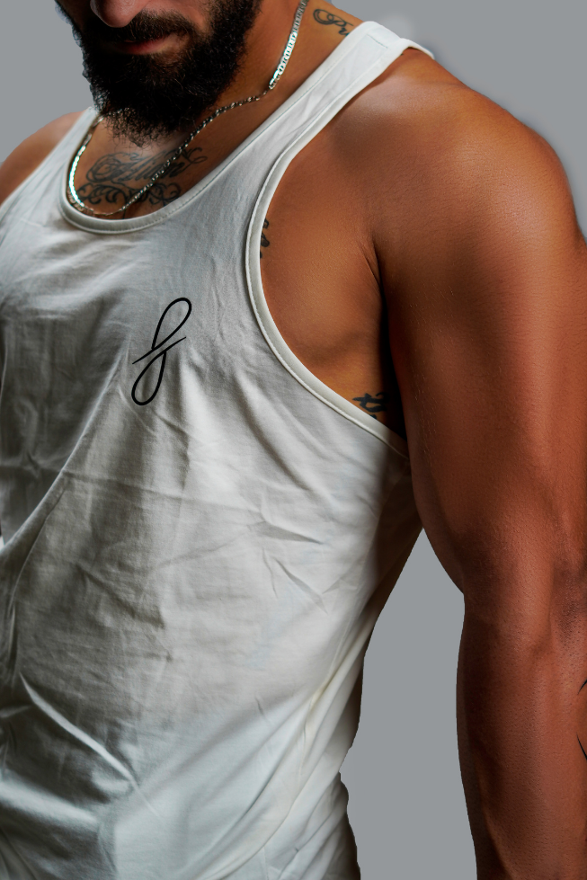 Athelte White Tank-Top