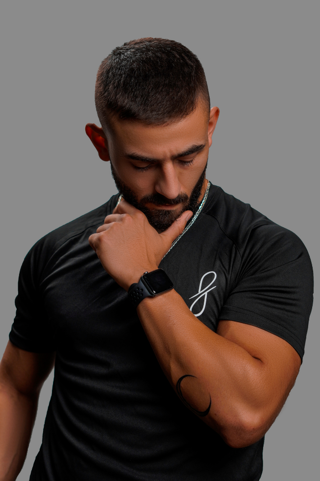 Athlete Black T-Shirt