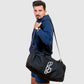 This gym duffle bag is a fashionable bag for boys and men