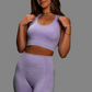 Aesthetic Purple Sports Bra
