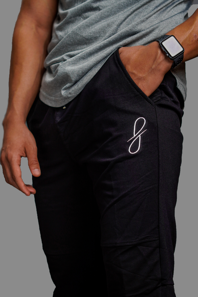 Athelte Black Jogger