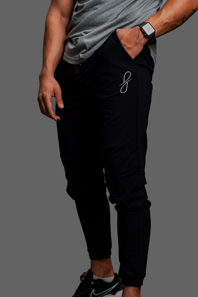 Athelte Black Jogger